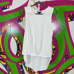 Rock & Roll Cowgirl, Sleeveless Hi Low Hem Shirt. Size Medium. Excellent cond!